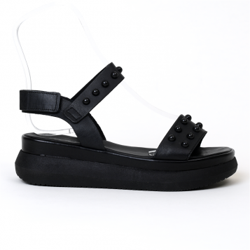 sandales & nu-pieds m 38033 noir Mjus