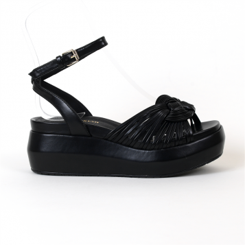 sandales compensées 2802x noir Bruno Premi