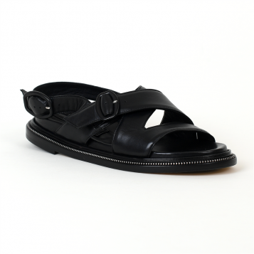 sandales & nu-pieds s22161 noir Lorenzo Masiero