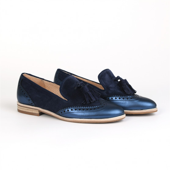 Gadea Mocassins bleu acier style d\u2019affaires Chaussures Mocassins 