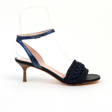 sandales & nu-pieds d65701 bleu AGL