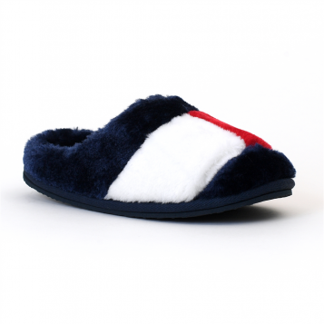 chausson essential home slipper bleu Tommy Hilfiger