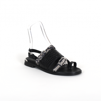 sandales & nu-pieds m15012 nero Mjus